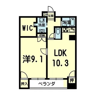 あふれかHOUSE【4階】の間取り