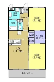 しゃるまん【1階】の間取り
