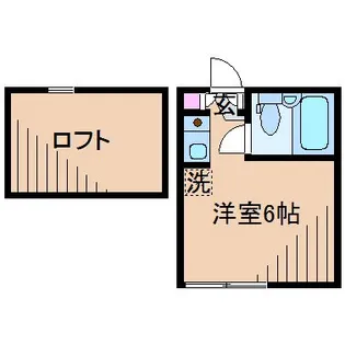 ユナイト新横浜トーマスグラバー【1階】の間取り