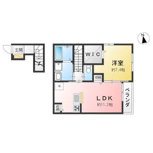 AQUA II【2階】の間取り