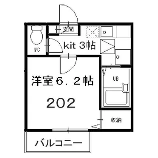 グレースパレス【2階】の間取り