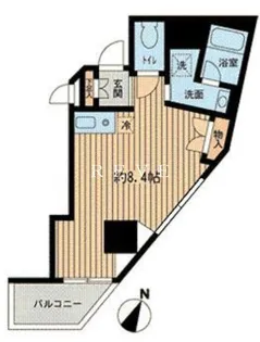 神楽坂フラッツ【10階】の間取り