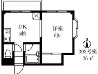 アローニア野村【2階】の間取り
