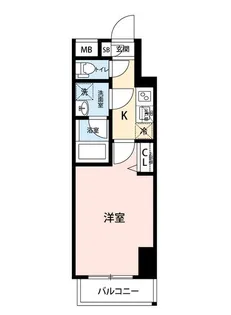 マイナビSTAYトワイライトヒルズ新宿二丁目North【9階】の間取り