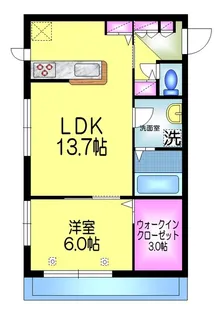 SAKURAハイム【3階】の間取り