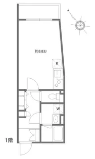 アルティザ氷川台【2階】の間取り