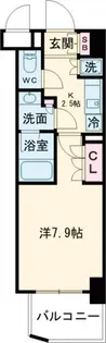イルフィオーレ都立大学【6階】の間取り
