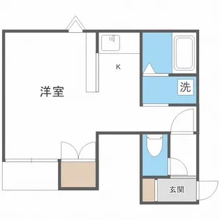 カステロ・デル・ソレ【3階】の間取り