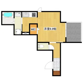 サンボヌール【2階】の間取り