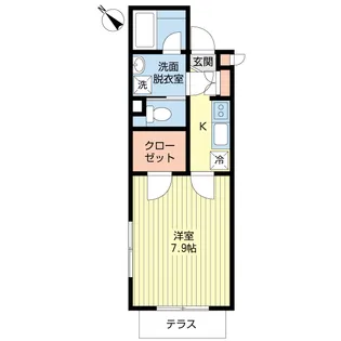 フォルトゥーナ【1階】の間取り