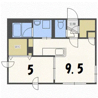 Alice【4階】の間取り