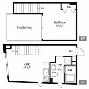 SOU YOTSUYA FUNAMACHIの間取り