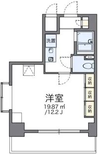LP伸夫【6階】の間取り