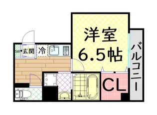 ハルあみだいけ【5階】の間取り