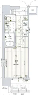 レジュールアッシュ心斎橋VITA【3階】の間取り