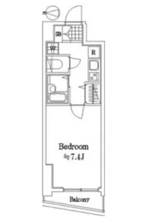 アーバイル戸越駅前【2階】の間取り