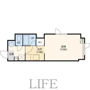 藤井ビル北23条【4階】の間取り