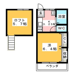 STプレイスII【1階】の間取り