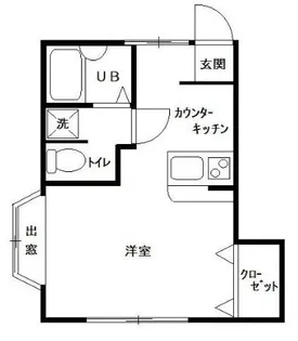 ハイムメイプル【2階】の間取り