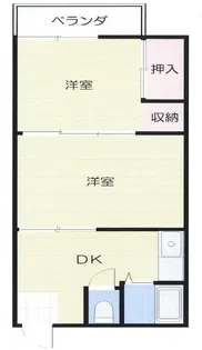 G.oneビル【3階】の間取り