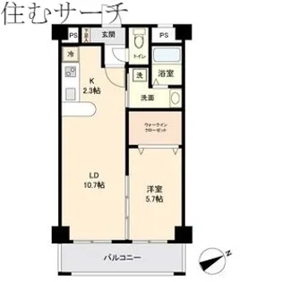 willDo四日市鵜の森【2階】の間取り