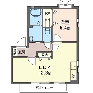 パストラル弐番館【2階】の間取り