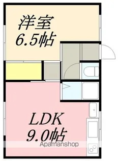 成田アパート【1階】の間取り