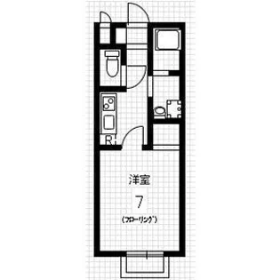 サンコート三雲【2階】の間取り