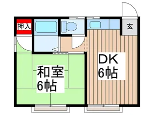 ガーデンハウス水野【2階】の間取り