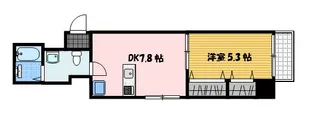 アミティの森【6階】の間取り