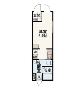 タスキリシェス南品川WEST【5階】の間取り