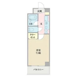 メイゾンサンセール【2階】の間取り