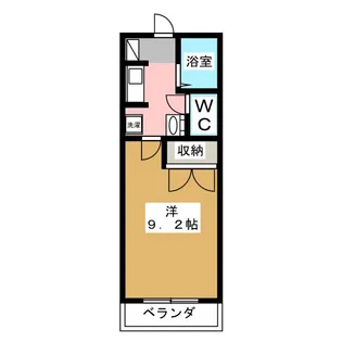 ラ・フォージュA【2階】の間取り