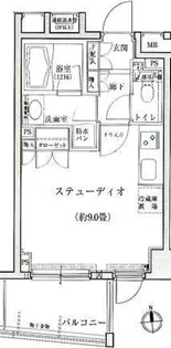 ドルフ後楽園ステーションフロント【10階】の間取り