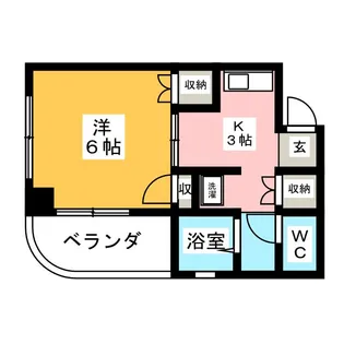 第2イワオビル【3階】の間取り