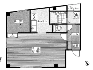 ベルツリー【3階】の間取り