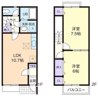 KAMAKURADAI【2階】の間取り