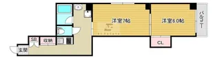 ファーストレジデンス【5階】の間取り