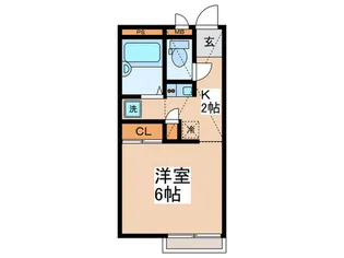 ミレニアムフォレスト【2階】の間取り