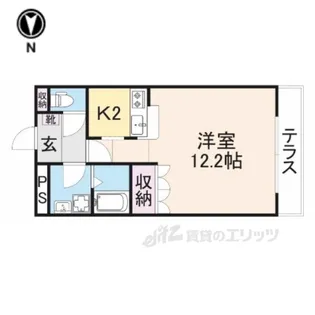 ロワール【1階】の間取り