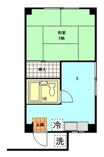 ベルメゾン【2階】の間取り