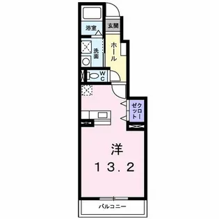 スウィート【1階】の間取り