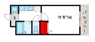ラパス高倉台【1階】の間取り