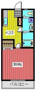 シェルハウスII【1階】の間取り