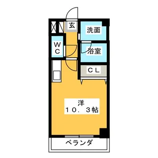 Grace Maison本陣【7階】の間取り