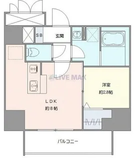 ディアレイシャス札幌ステーション【7階】の間取り