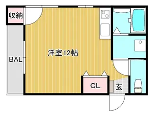 F・Kハイム【1階】の間取り