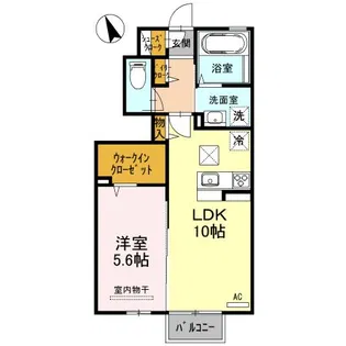 リーラ【1階】の間取り
