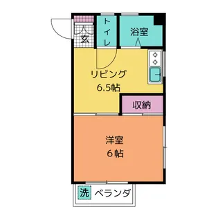 コーポ石川【2階】の間取り