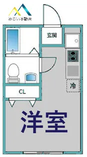 DEN鶴見市場【1階】の間取り